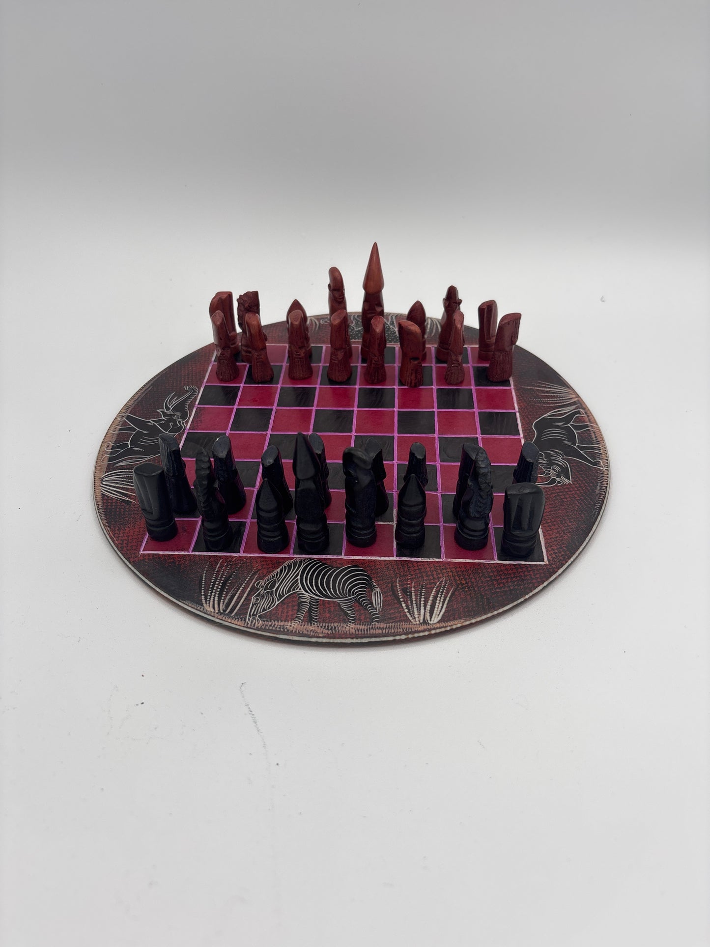 Circular chess board