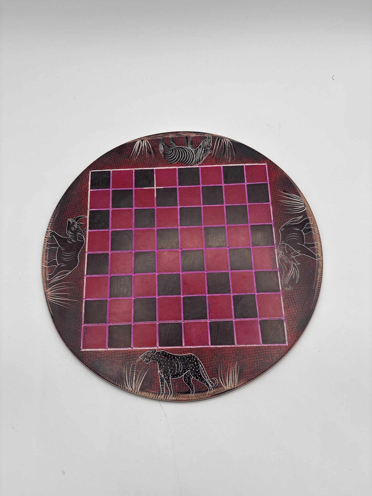 Circular chess board