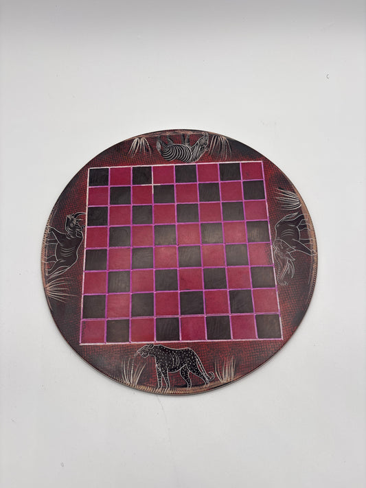 Circular chess board