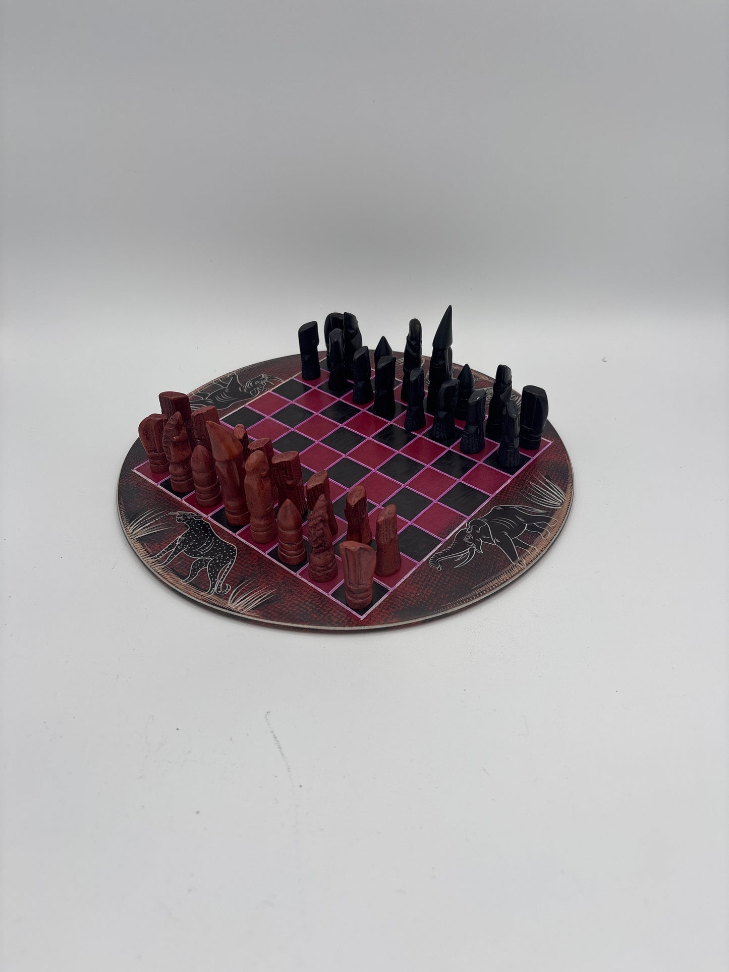 Circular chess board