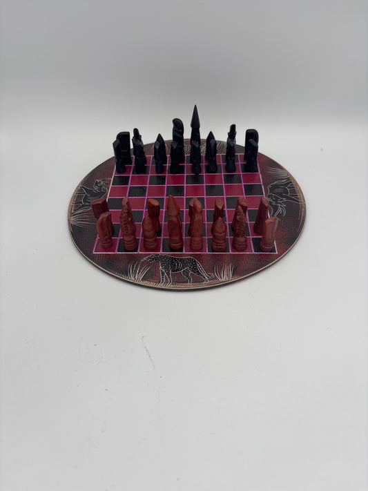 Circular chess board